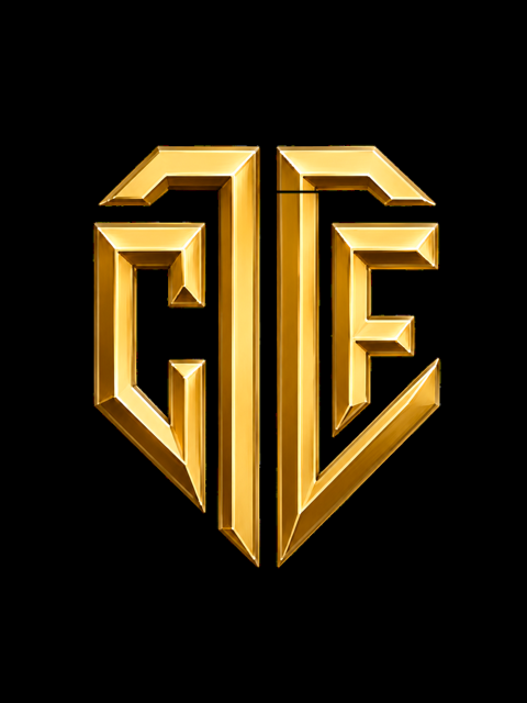 Monogramma CTLF in oro